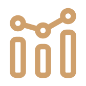 A data graph icon with connected nodes representing entity mapping.